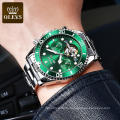 OLEVS Luxury Brand 6605 Men WristWatch Stainless Steel Band  Automatic Mechanical Watch Men  Relogio Montre Homme Clock